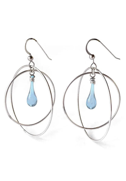 Large Gyroscope Earrings