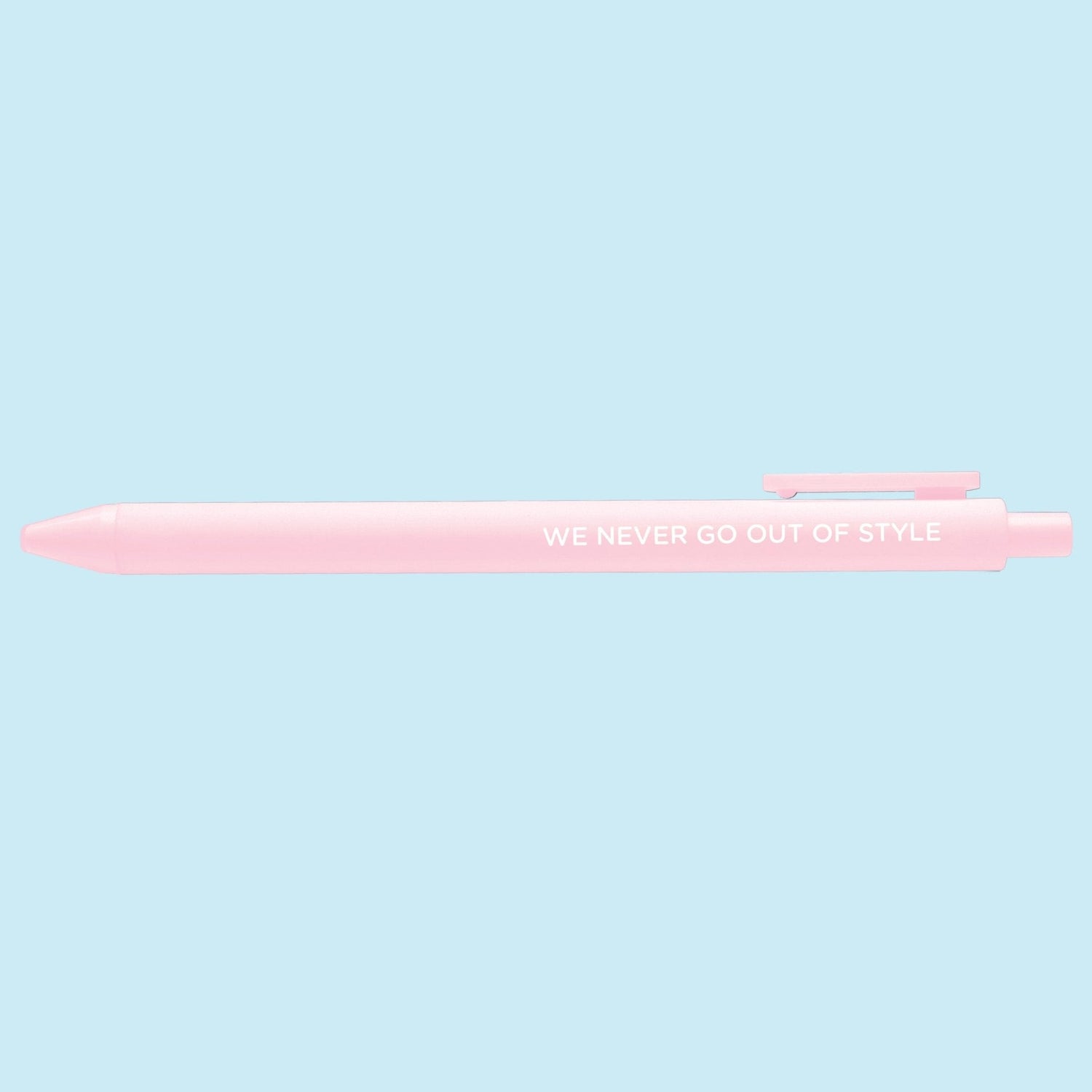We never go out of style jotter pen - MangoIllustrated - Pens