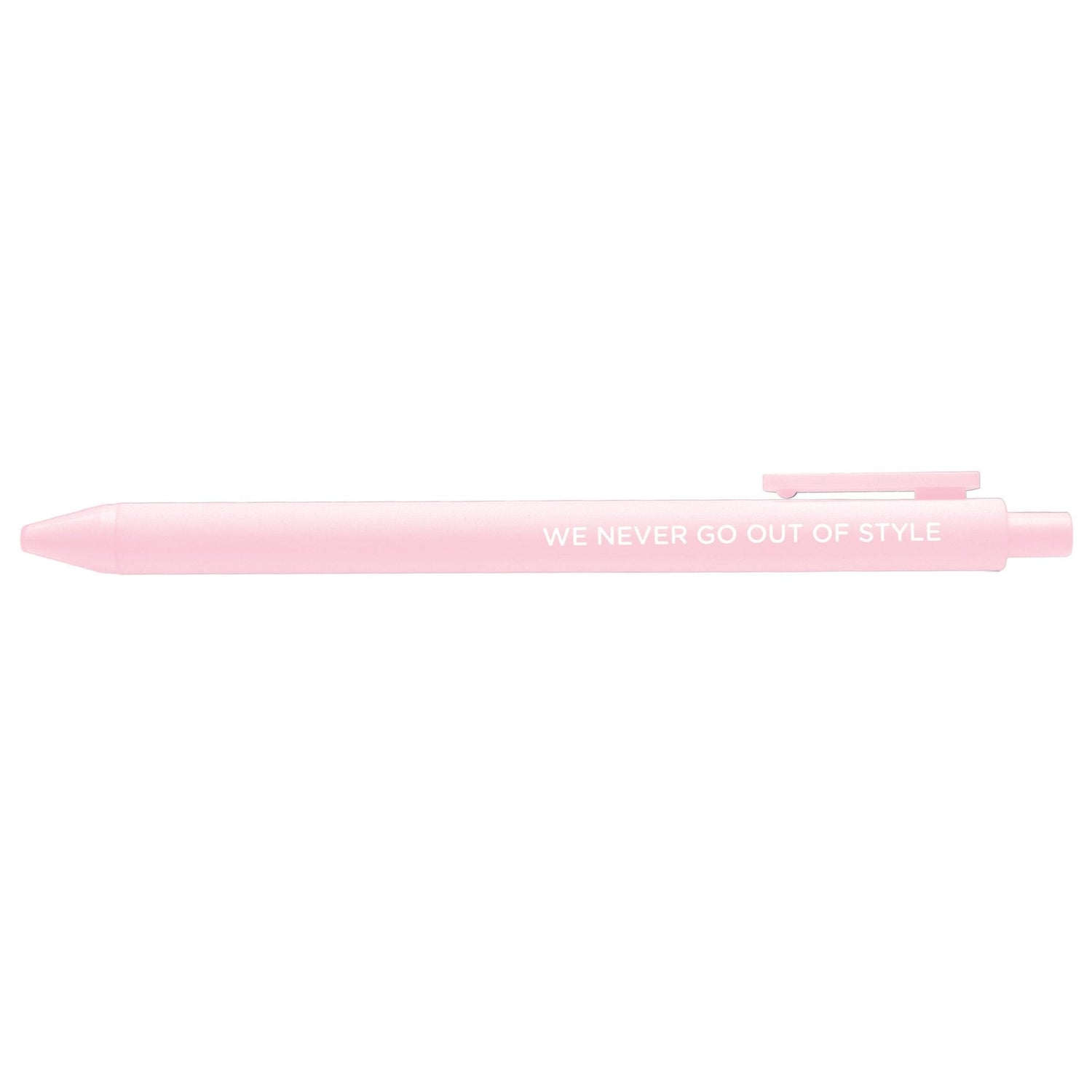 We never go out of style jotter pen - MangoIllustrated - Pens