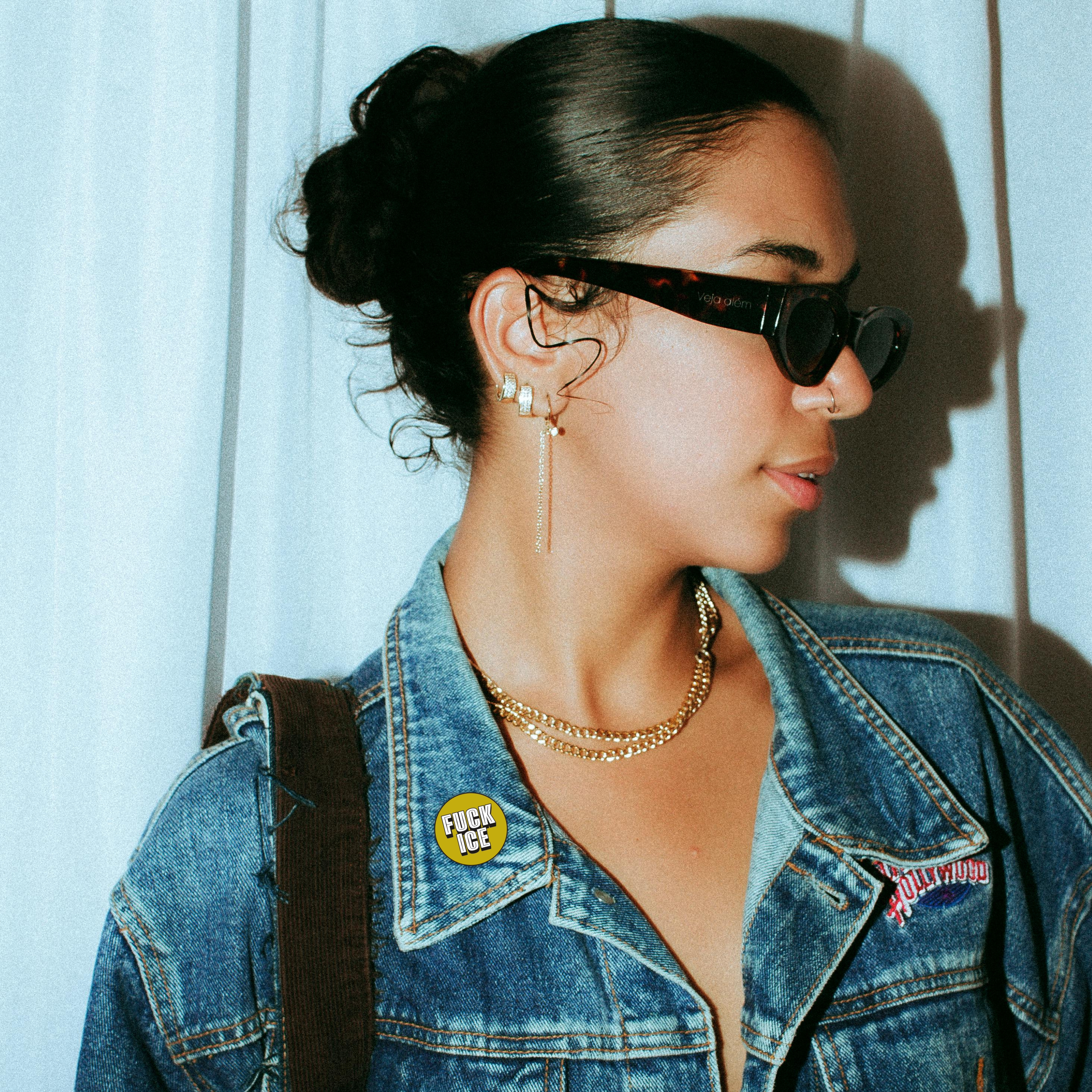 Fuck ICE Enamel Pin