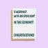 Wedding With an Open Bar In This Economy card - MangoIllustrated - Greeting Cards