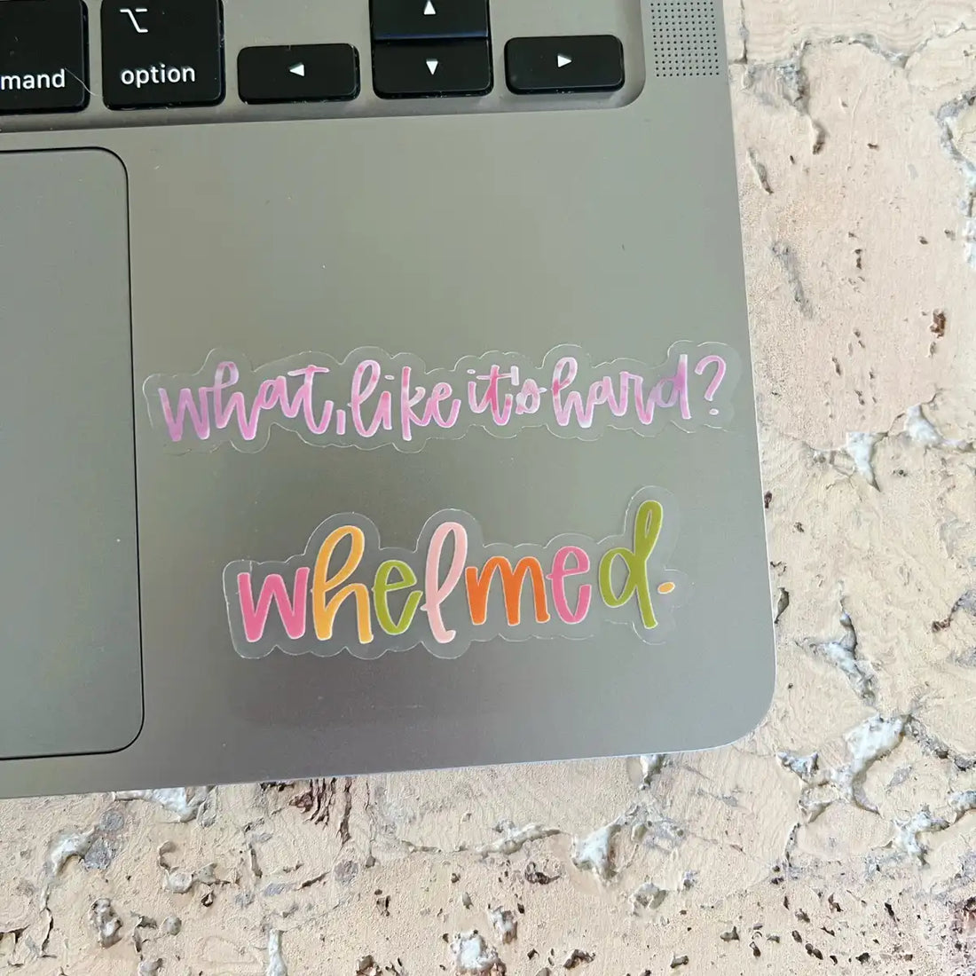 Whelmed sticker