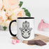 Virgo coffee Mug with Color Inside