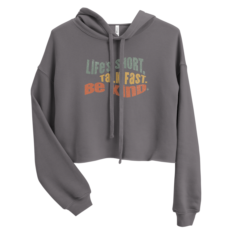 Cropped Hoodie - "Lifes&