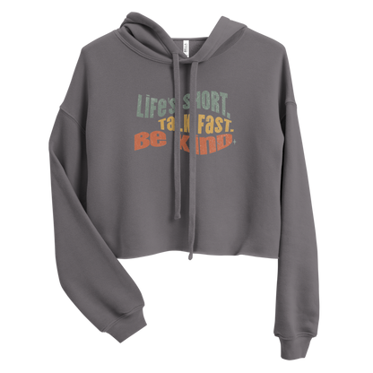 Cropped Hoodie - "Lifes&