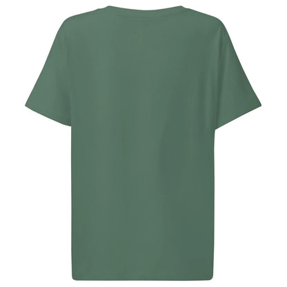 Women’s CATegorically for Peace  Organic Ribbed Neck T-shirt