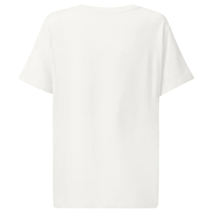 Women’s CATegorically for Peace  Organic Ribbed Neck T-shirt