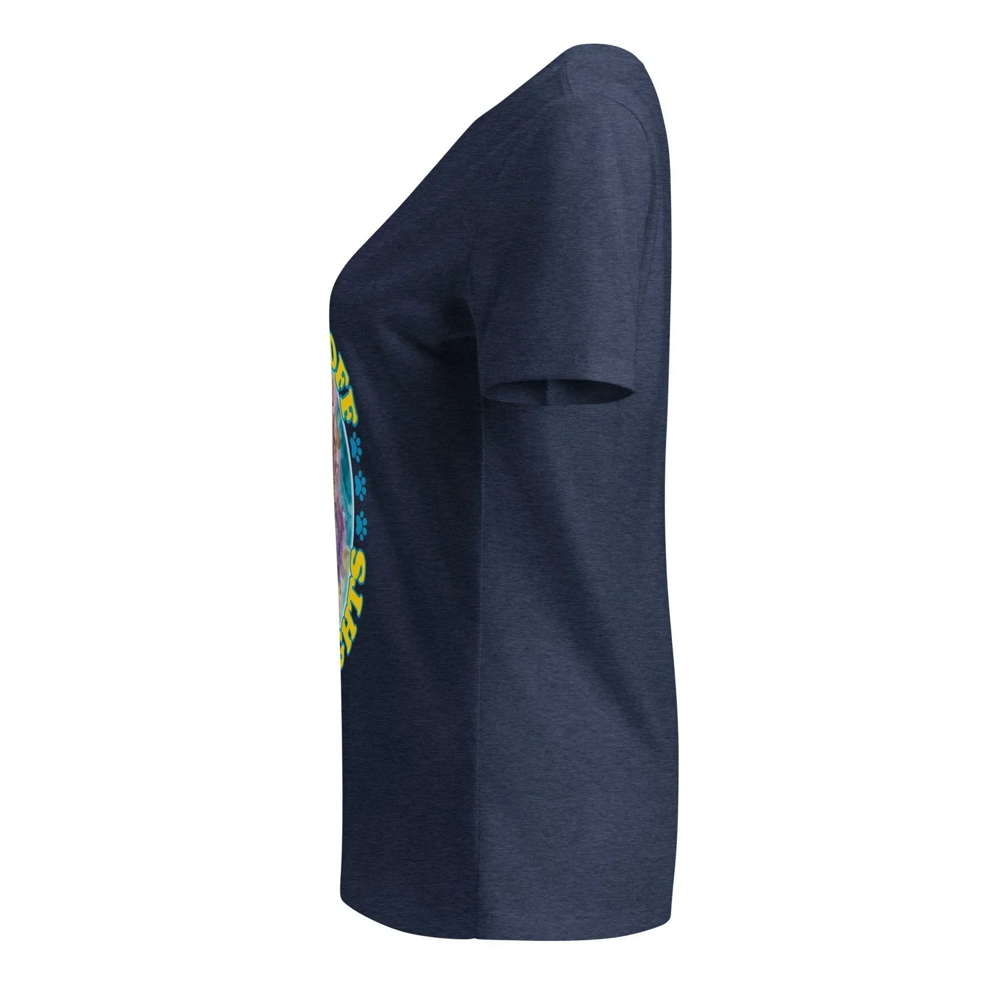 Paws Off Our Rights Women’s Relaxed V-neck T-shirt