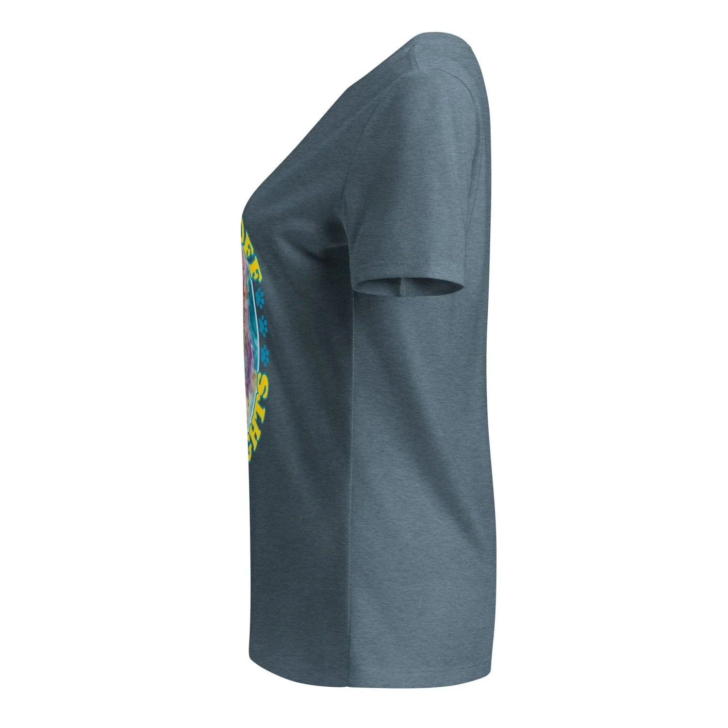 Paws Off Our Rights Women’s Relaxed V-neck T-shirt