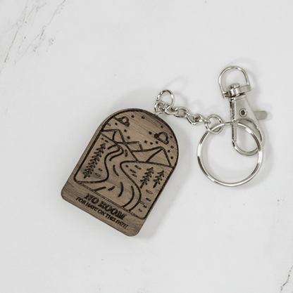 Wood Keychain | No Hate Trail - Arch - PRW Made - Keychains