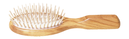 redecker german olivewood brush with wooden pins