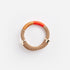 Pichulik Wrap Bracelet in Beige Camel and orange handcrafted adjustable rope bracelet with brass accents — Petite Protea: ethical, sustainable jewelry online