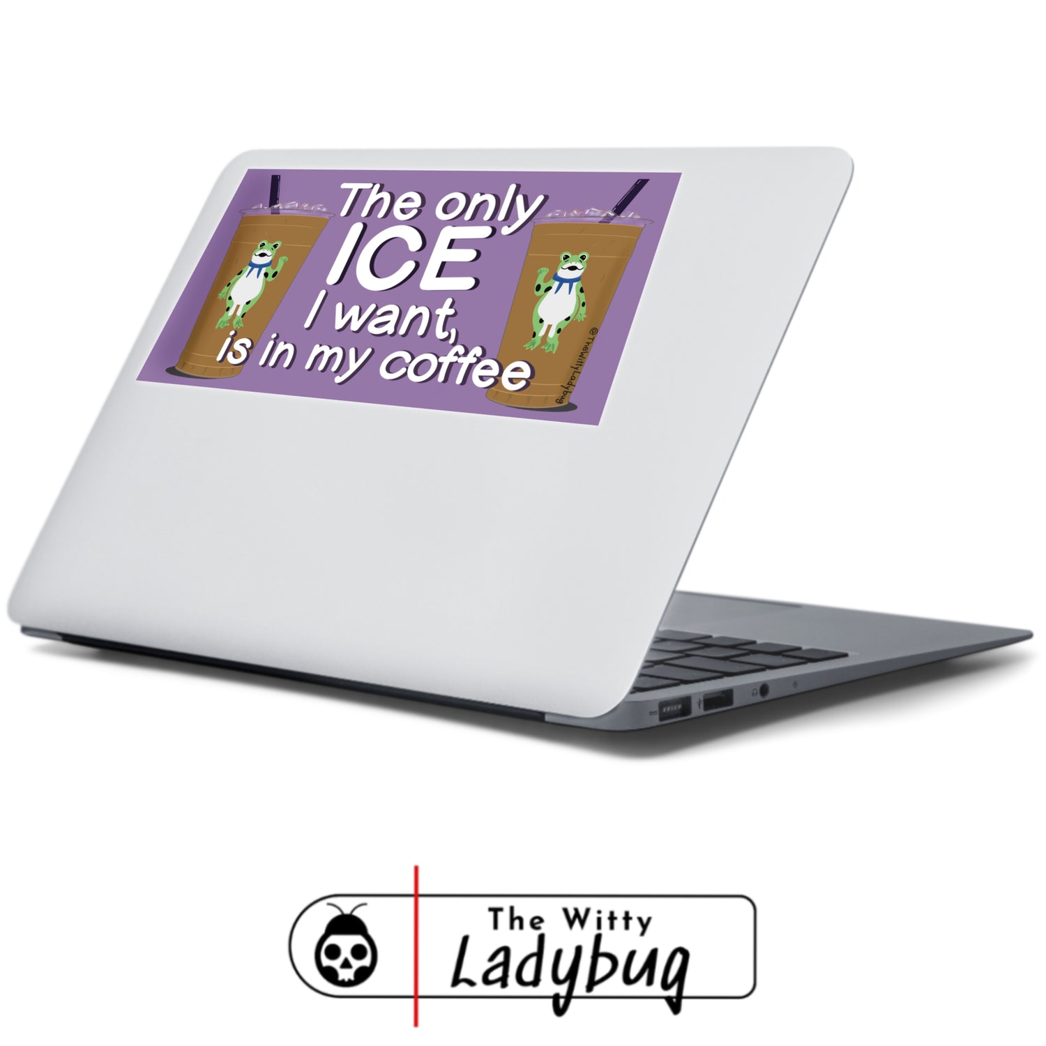 ICE Coffee Bumper Sticker