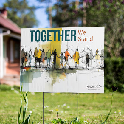 Yard Sign - "Together We Stand"