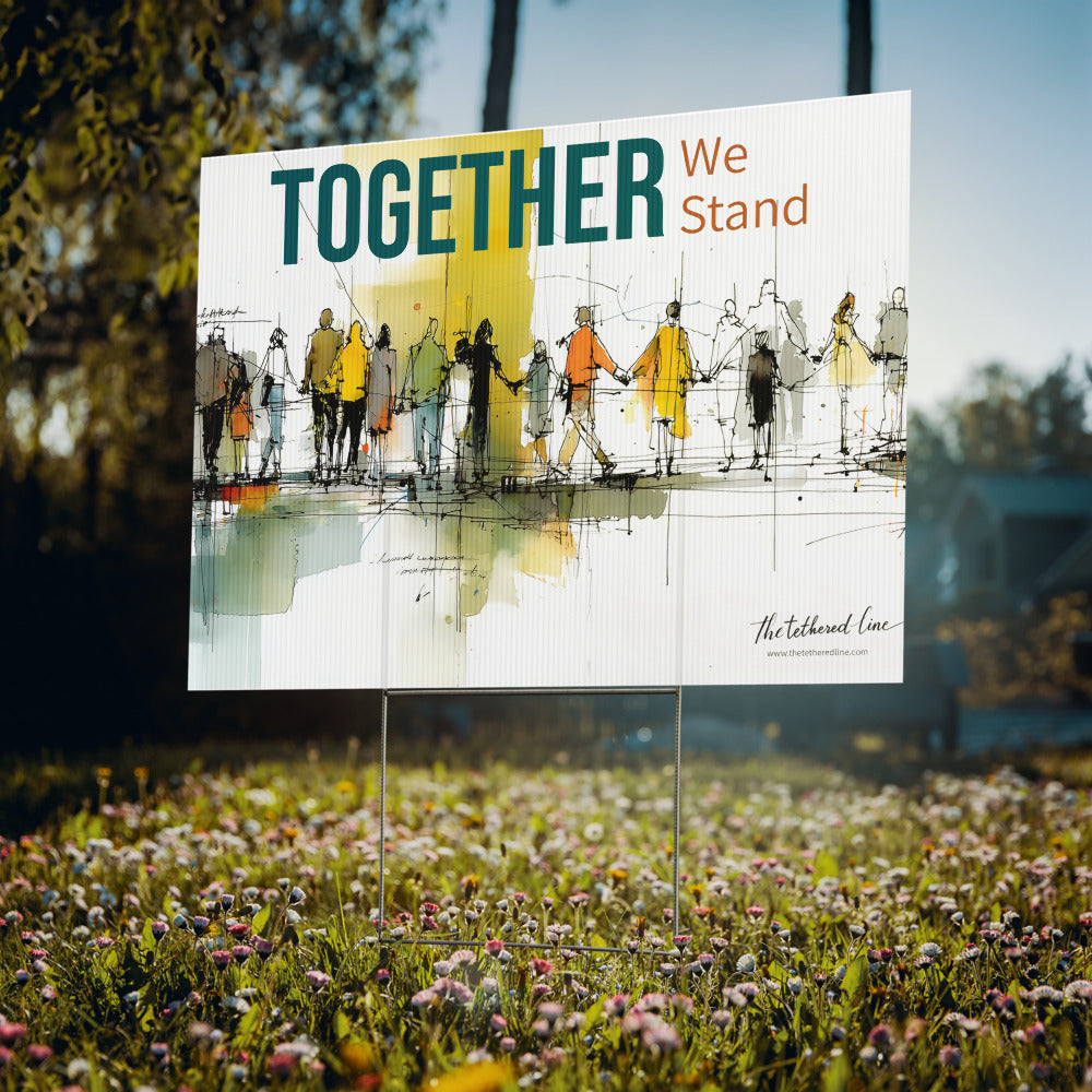 Yard Sign - "Together We Stand"