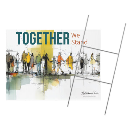 Yard Sign - "Together We Stand"
