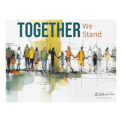 Yard Sign - "Together We Stand"