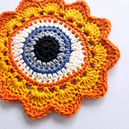 Flower Eye Applique