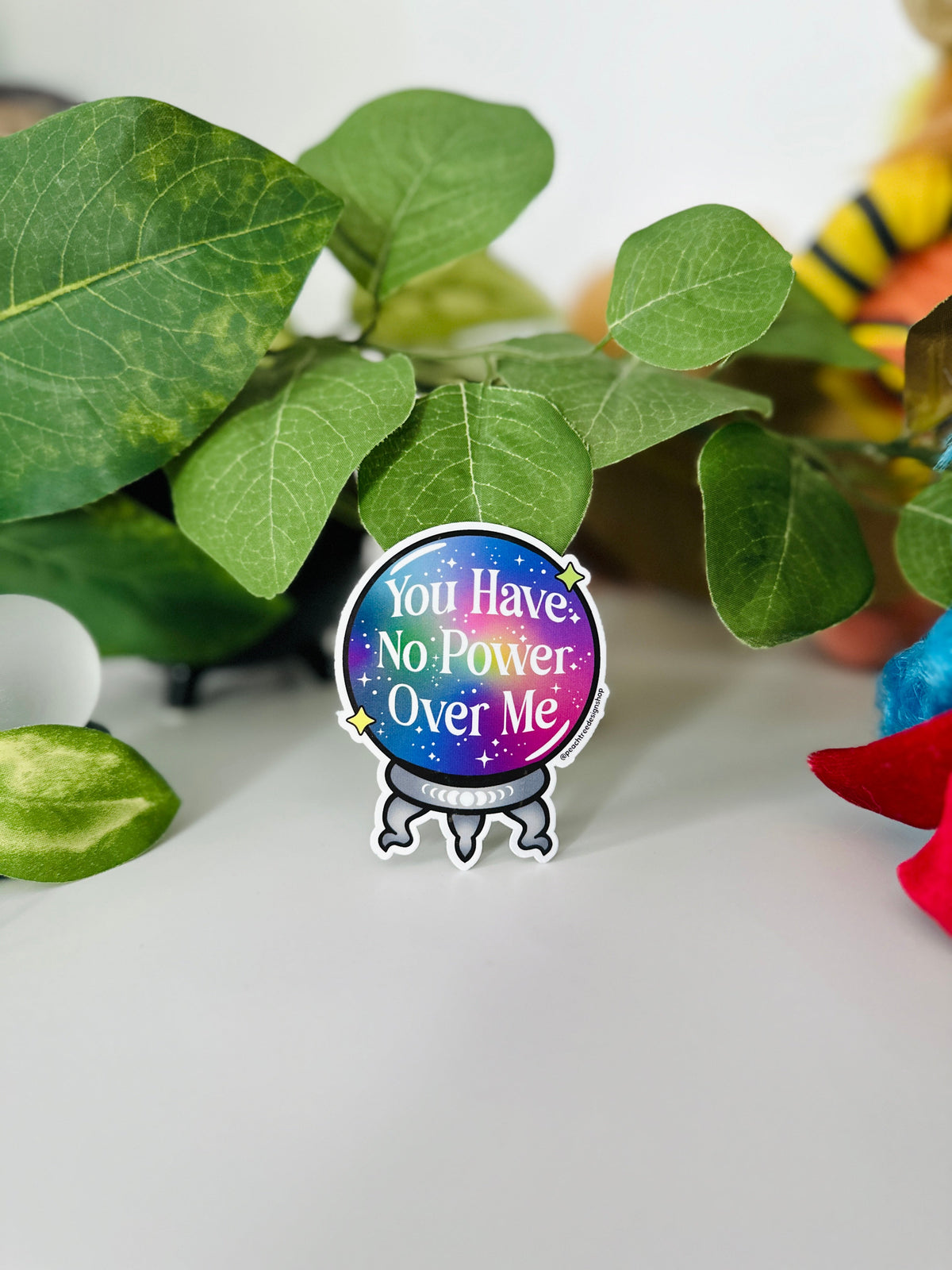 You Have No Power Over Me Magic Sticker