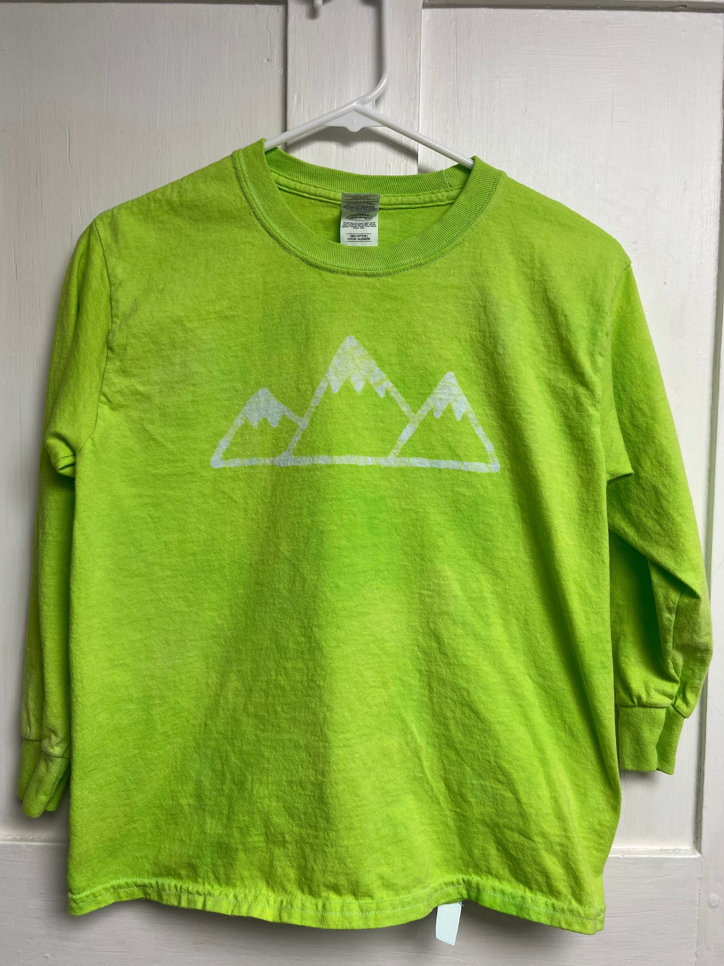 Youth Mountain T-Shirt, Long Sleeves