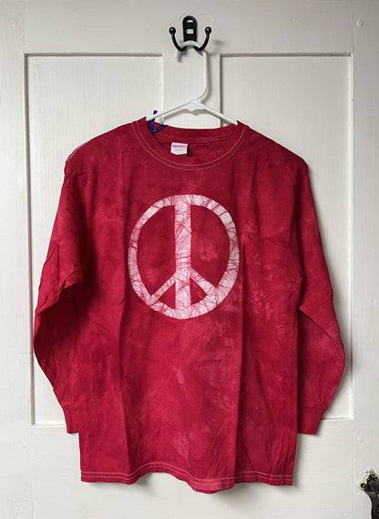 Youth Peace Sign T-Shirt, Long Sleeves