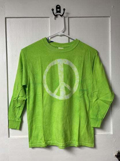 Youth Peace Sign T-Shirt, Long Sleeves