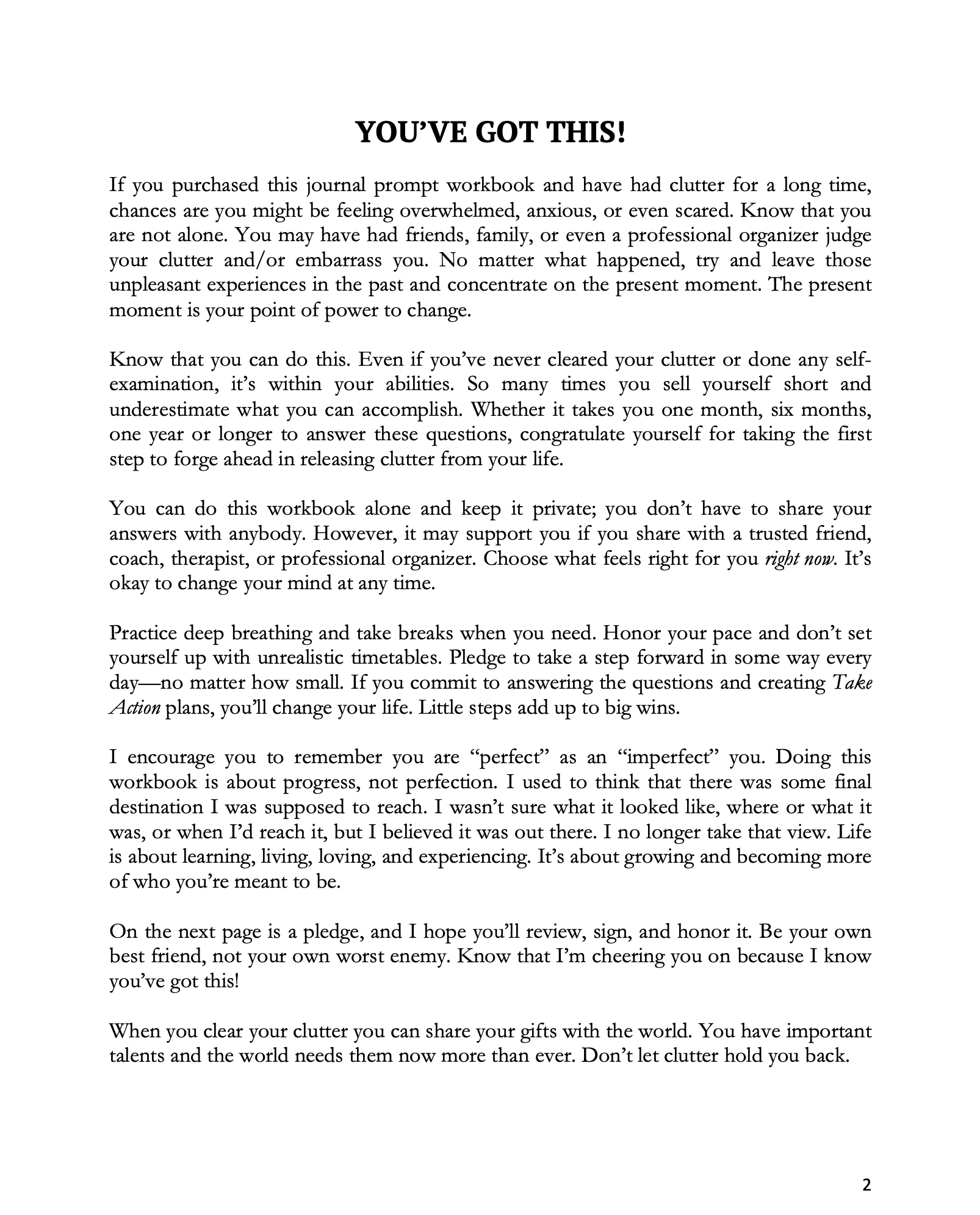 Clear Mental Clutter: 365 Journal Prompts to Calm Your Mind