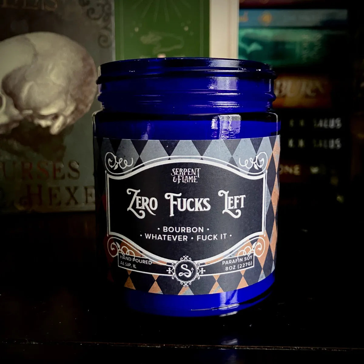 Zero Fucks Left 8oz Candle