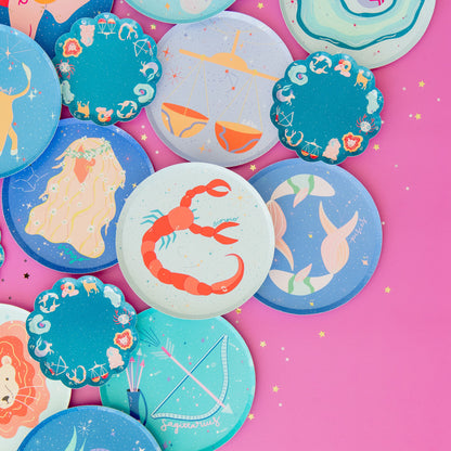 Zodiac Virgo Nail Stickers
